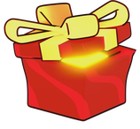 Stylized Gift Render Icon